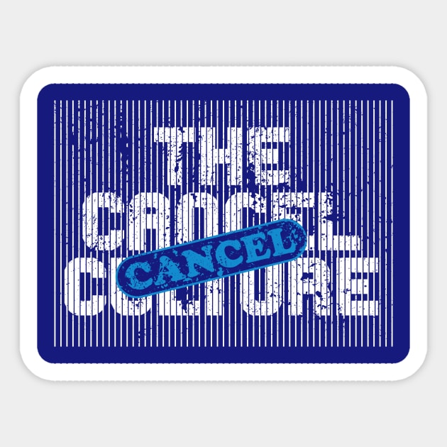 Cancel Culture Cancelled Sticker by DDGraphits